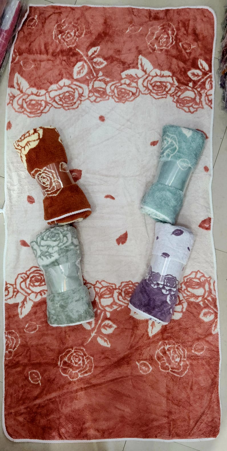 MICRO FIBER JACQUARD BATH TOWEL